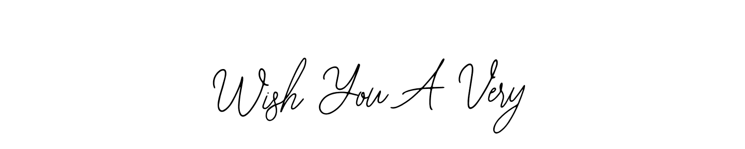 Also we have Wish You A Very name is the best signature style. Create professional handwritten signature collection using Bearetta-2O07w autograph style. Wish You A Very signature style 12 images and pictures png