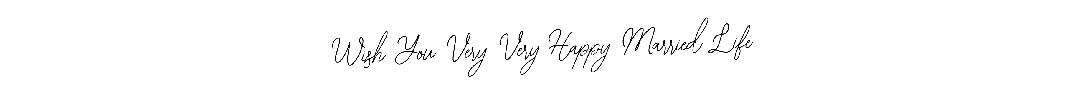 How to make Wish You Very Very Happy Married Life signature? Bearetta-2O07w is a professional autograph style. Create handwritten signature for Wish You Very Very Happy Married Life name. Wish You Very Very Happy Married Life signature style 12 images and pictures png