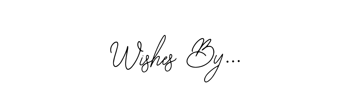 Use a signature maker to create a handwritten signature online. With this signature software, you can design (Bearetta-2O07w) your own signature for name Wishes By.... Wishes By... signature style 12 images and pictures png