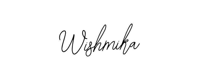 This is the best signature style for the Wishmika name. Also you like these signature font (Bearetta-2O07w). Mix name signature. Wishmika signature style 12 images and pictures png