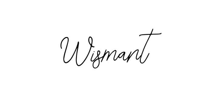 Create a beautiful signature design for name Wismant. With this signature (Bearetta-2O07w) fonts, you can make a handwritten signature for free. Wismant signature style 12 images and pictures png