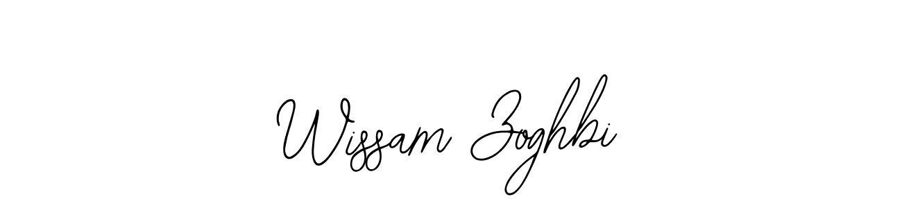 It looks lik you need a new signature style for name Wissam Zoghbi. Design unique handwritten (Bearetta-2O07w) signature with our free signature maker in just a few clicks. Wissam Zoghbi signature style 12 images and pictures png