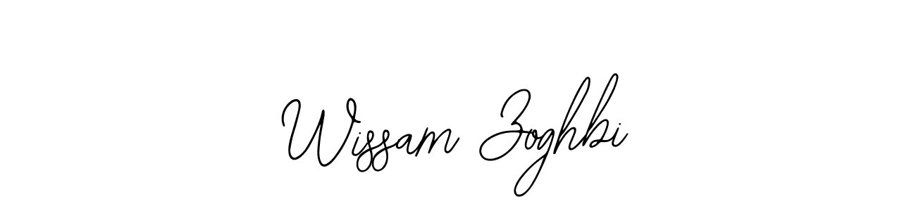 You should practise on your own different ways (Bearetta-2O07w) to write your name (Wissam Zoghbi) in signature. don't let someone else do it for you. Wissam Zoghbi signature style 12 images and pictures png