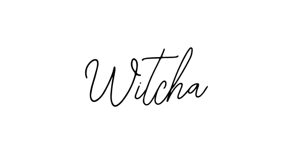 It looks lik you need a new signature style for name Witcha. Design unique handwritten (Bearetta-2O07w) signature with our free signature maker in just a few clicks. Witcha signature style 12 images and pictures png