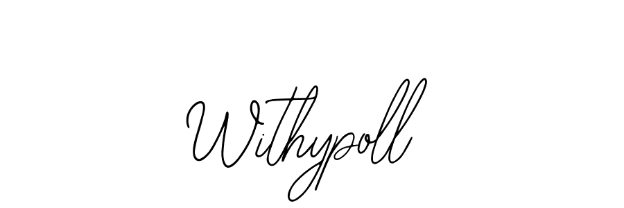 Bearetta-2O07w is a professional signature style that is perfect for those who want to add a touch of class to their signature. It is also a great choice for those who want to make their signature more unique. Get Withypoll name to fancy signature for free. Withypoll signature style 12 images and pictures png