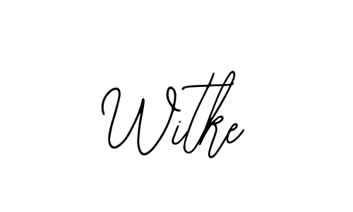 Create a beautiful signature design for name Witke. With this signature (Bearetta-2O07w) fonts, you can make a handwritten signature for free. Witke signature style 12 images and pictures png