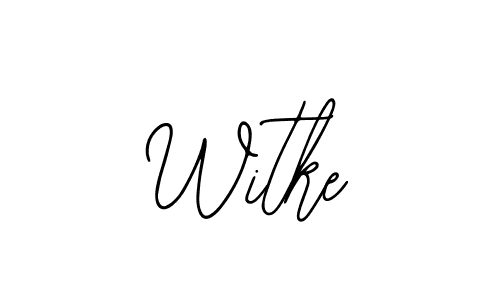 Also You can easily find your signature by using the search form. We will create Witke name handwritten signature images for you free of cost using Bearetta-2O07w sign style. Witke signature style 12 images and pictures png