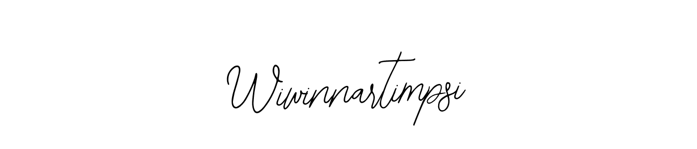 How to make Wiwinnartimpsi signature? Bearetta-2O07w is a professional autograph style. Create handwritten signature for Wiwinnartimpsi name. Wiwinnartimpsi signature style 12 images and pictures png