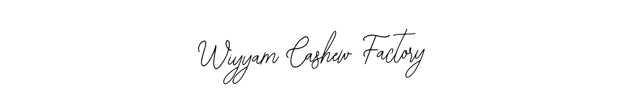 Also You can easily find your signature by using the search form. We will create Wiyyam Cashew Factory name handwritten signature images for you free of cost using Bearetta-2O07w sign style. Wiyyam Cashew Factory signature style 12 images and pictures png