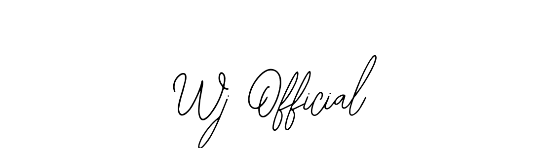 Also we have Wj Official name is the best signature style. Create professional handwritten signature collection using Bearetta-2O07w autograph style. Wj Official signature style 12 images and pictures png