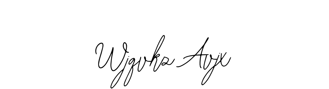 Make a beautiful signature design for name Wjqvkz Avjx. Use this online signature maker to create a handwritten signature for free. Wjqvkz Avjx signature style 12 images and pictures png