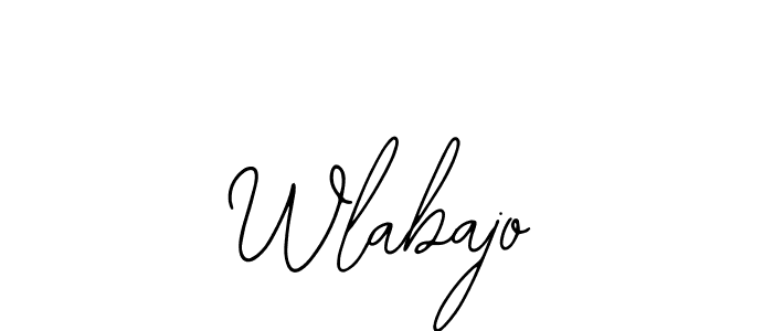 Also You can easily find your signature by using the search form. We will create Wlabajo name handwritten signature images for you free of cost using Bearetta-2O07w sign style. Wlabajo signature style 12 images and pictures png