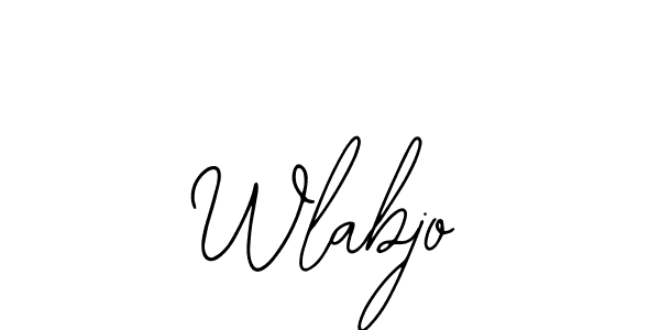 Create a beautiful signature design for name Wlabjo. With this signature (Bearetta-2O07w) fonts, you can make a handwritten signature for free. Wlabjo signature style 12 images and pictures png