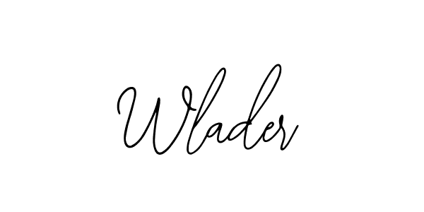 Design your own signature with our free online signature maker. With this signature software, you can create a handwritten (Bearetta-2O07w) signature for name Wlader. Wlader signature style 12 images and pictures png