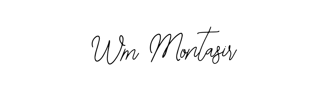 Once you've used our free online signature maker to create your best signature Bearetta-2O07w style, it's time to enjoy all of the benefits that Wm Montasir name signing documents. Wm Montasir signature style 12 images and pictures png