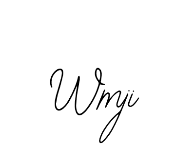 Make a beautiful signature design for name Wmji. With this signature (Bearetta-2O07w) style, you can create a handwritten signature for free. Wmji signature style 12 images and pictures png