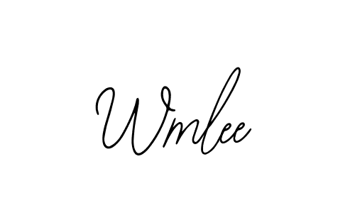 How to Draw Wmlee signature style? Bearetta-2O07w is a latest design signature styles for name Wmlee. Wmlee signature style 12 images and pictures png
