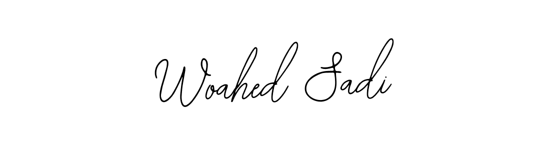 if you are searching for the best signature style for your name Woahed Sadi. so please give up your signature search. here we have designed multiple signature styles  using Bearetta-2O07w. Woahed Sadi signature style 12 images and pictures png