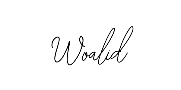 if you are searching for the best signature style for your name Woalid. so please give up your signature search. here we have designed multiple signature styles  using Bearetta-2O07w. Woalid signature style 12 images and pictures png