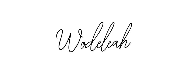 Here are the top 10 professional signature styles for the name Wodeleah. These are the best autograph styles you can use for your name. Wodeleah signature style 12 images and pictures png