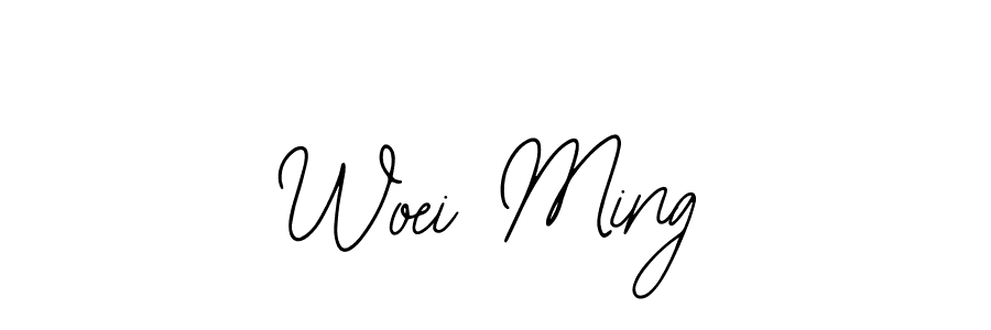 Make a beautiful signature design for name Woei Ming. With this signature (Bearetta-2O07w) style, you can create a handwritten signature for free. Woei Ming signature style 12 images and pictures png