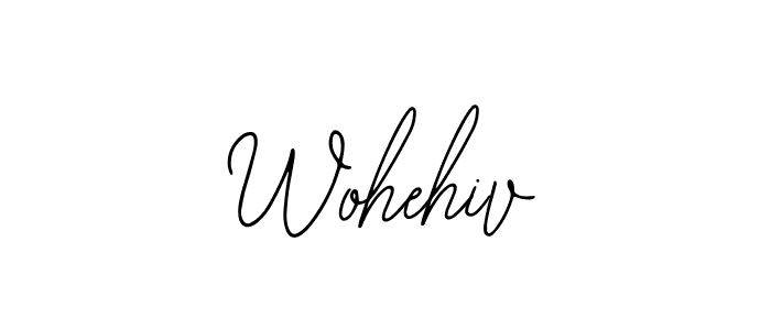 Make a beautiful signature design for name Wohehiv. With this signature (Bearetta-2O07w) style, you can create a handwritten signature for free. Wohehiv signature style 12 images and pictures png