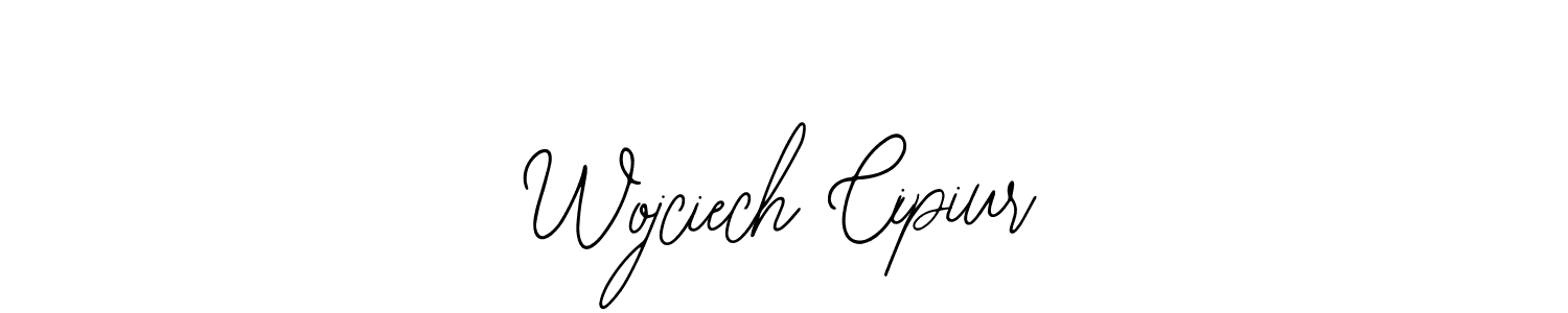 The best way (Bearetta-2O07w) to make a short signature is to pick only two or three words in your name. The name Wojciech Cipiur include a total of six letters. For converting this name. Wojciech Cipiur signature style 12 images and pictures png