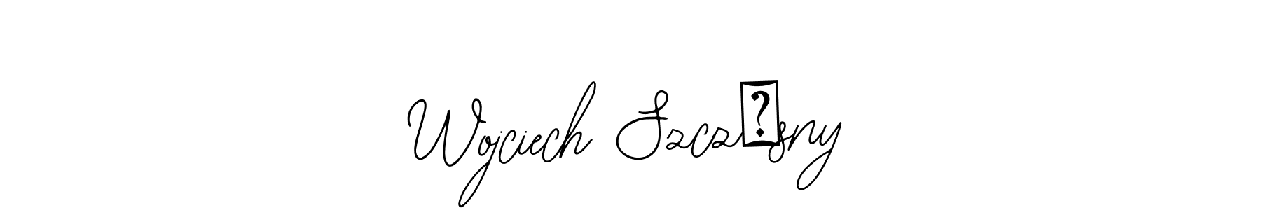 Make a beautiful signature design for name Wojciech Szczęsny. With this signature (Bearetta-2O07w) style, you can create a handwritten signature for free. Wojciech Szczęsny signature style 12 images and pictures png