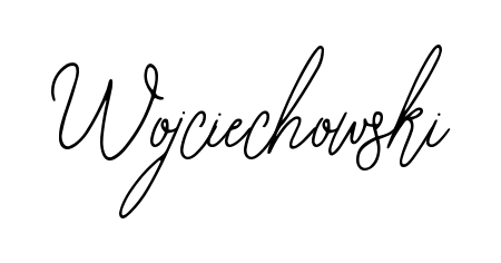Try this chic Wojciechowski handwritten sign style. Using Bearetta-2O07w font elements, it gives your name a sleek, memorable identity. Wojciechowski signature style 12 images and pictures png