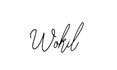 Create a beautiful signature design for name Wokil. With this signature (Bearetta-2O07w) fonts, you can make a handwritten signature for free. Wokil signature style 12 images and pictures png