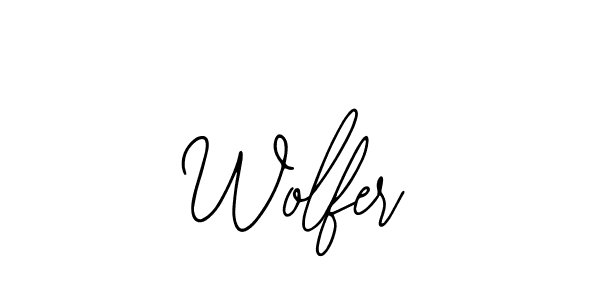 Also You can easily find your signature by using the search form. We will create Wolfer name handwritten signature images for you free of cost using Bearetta-2O07w sign style. Wolfer signature style 12 images and pictures png