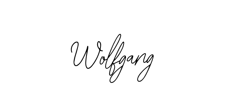 How to make Wolfgang signature? Bearetta-2O07w is a professional autograph style. Create handwritten signature for Wolfgang name. Wolfgang signature style 12 images and pictures png