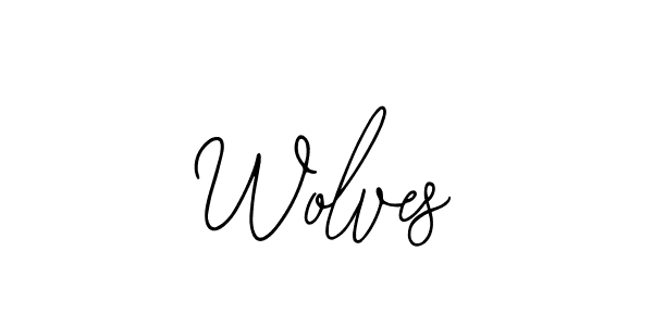 Also we have Wolves name is the best signature style. Create professional handwritten signature collection using Bearetta-2O07w autograph style. Wolves signature style 12 images and pictures png