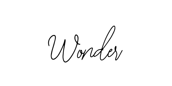 Make a short Wonder signature style. Manage your documents anywhere anytime using Bearetta-2O07w. Create and add eSignatures, submit forms, share and send files easily. Wonder signature style 12 images and pictures png