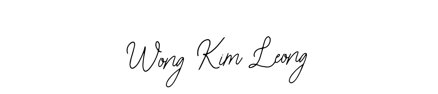 Make a beautiful signature design for name Wong Kim Leong. With this signature (Bearetta-2O07w) style, you can create a handwritten signature for free. Wong Kim Leong signature style 12 images and pictures png