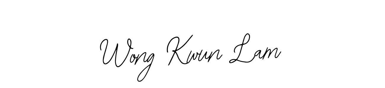It looks lik you need a new signature style for name Wong Kwun Lam. Design unique handwritten (Bearetta-2O07w) signature with our free signature maker in just a few clicks. Wong Kwun Lam signature style 12 images and pictures png