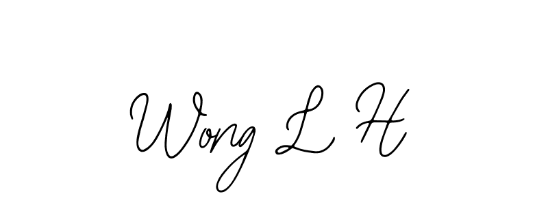 It looks lik you need a new signature style for name Wong L H. Design unique handwritten (Bearetta-2O07w) signature with our free signature maker in just a few clicks. Wong L H signature style 12 images and pictures png