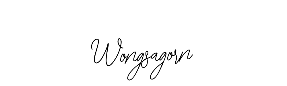 Make a beautiful signature design for name Wongsagorn. With this signature (Bearetta-2O07w) style, you can create a handwritten signature for free. Wongsagorn signature style 12 images and pictures png