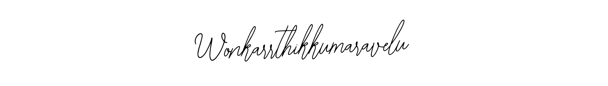 It looks lik you need a new signature style for name Wonkarrthikkumaravelu. Design unique handwritten (Bearetta-2O07w) signature with our free signature maker in just a few clicks. Wonkarrthikkumaravelu signature style 12 images and pictures png