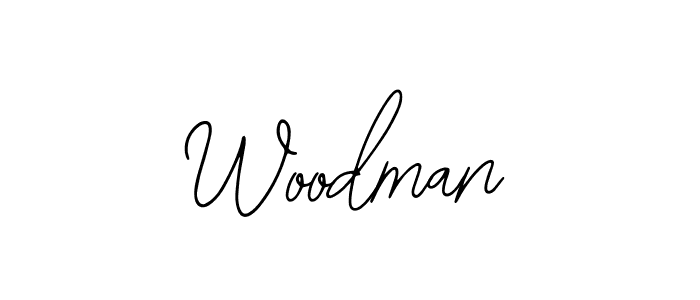 Make a beautiful signature design for name Woodman. With this signature (Bearetta-2O07w) style, you can create a handwritten signature for free. Woodman signature style 12 images and pictures png