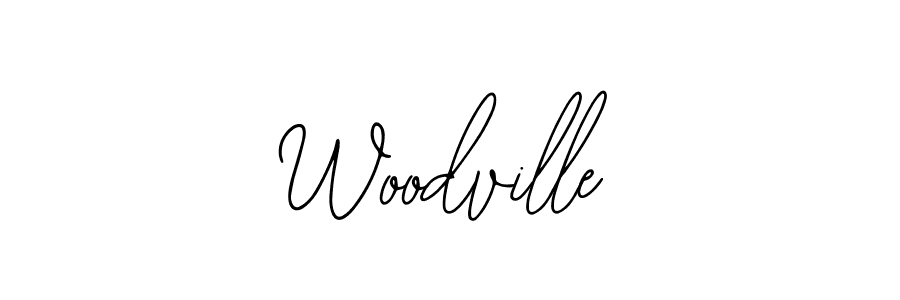Design your own signature with our free online signature maker. With this signature software, you can create a handwritten (Bearetta-2O07w) signature for name Woodville. Woodville signature style 12 images and pictures png