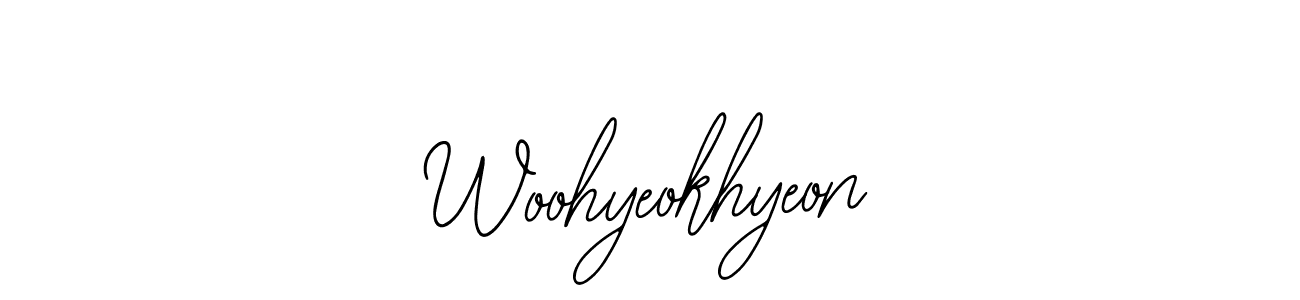 This is the best signature style for the Woohyeokhyeon name. Also you like these signature font (Bearetta-2O07w). Mix name signature. Woohyeokhyeon signature style 12 images and pictures png
