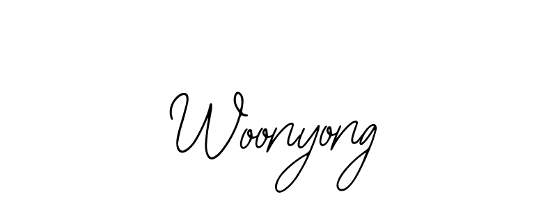 How to Draw Woonyong signature style? Bearetta-2O07w is a latest design signature styles for name Woonyong. Woonyong signature style 12 images and pictures png