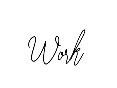 Also we have Work name is the best signature style. Create professional handwritten signature collection using Bearetta-2O07w autograph style. Work signature style 12 images and pictures png