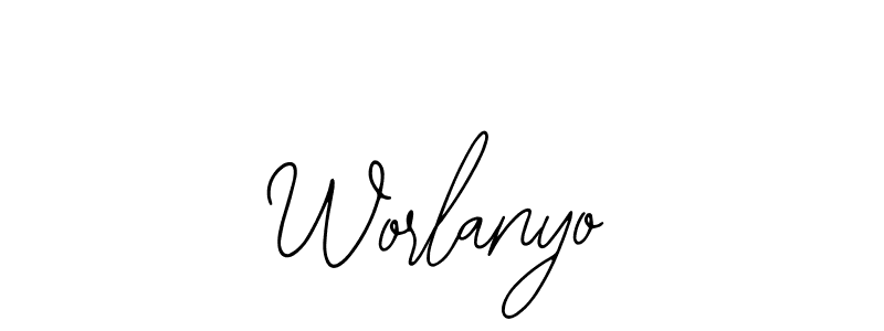 You should practise on your own different ways (Bearetta-2O07w) to write your name (Worlanyo) in signature. don't let someone else do it for you. Worlanyo signature style 12 images and pictures png