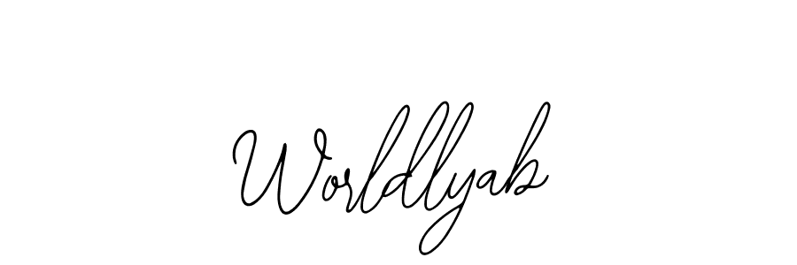 How to Draw Worldlyab signature style? Bearetta-2O07w is a latest design signature styles for name Worldlyab. Worldlyab signature style 12 images and pictures png