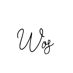 Use a signature maker to create a handwritten signature online. With this signature software, you can design (Bearetta-2O07w) your own signature for name Wos. Wos signature style 12 images and pictures png