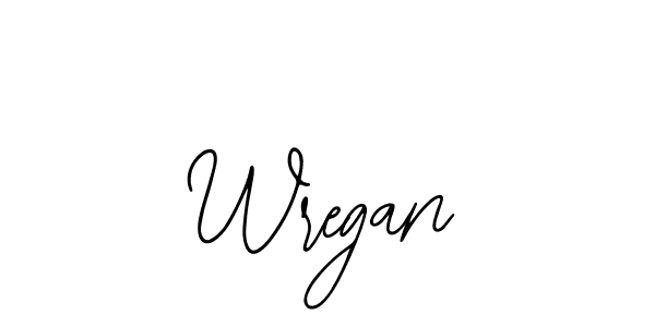Make a beautiful signature design for name Wregan. With this signature (Bearetta-2O07w) style, you can create a handwritten signature for free. Wregan signature style 12 images and pictures png