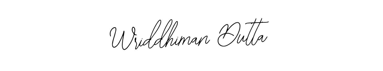 Use a signature maker to create a handwritten signature online. With this signature software, you can design (Bearetta-2O07w) your own signature for name Wriddhiman Dutta. Wriddhiman Dutta signature style 12 images and pictures png