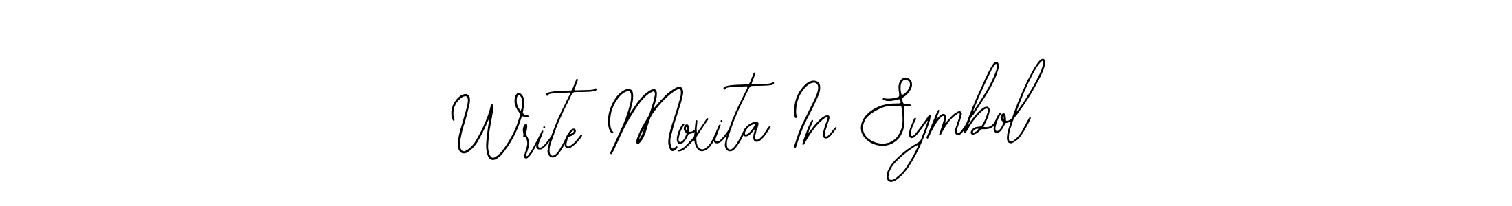 The best way (Bearetta-2O07w) to make a short signature is to pick only two or three words in your name. The name Write Moxita In Symbol include a total of six letters. For converting this name. Write Moxita In Symbol signature style 12 images and pictures png